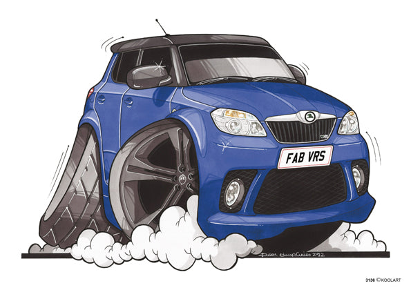 Skoda Fabia VRS Blue (SKU3136)