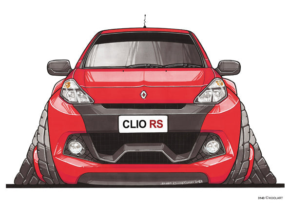 Renault Clio RS Red (SKU3143)