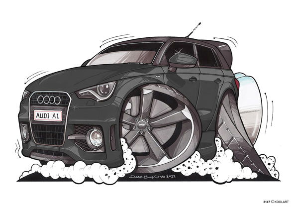 Audi A1 Black (SKU3147)