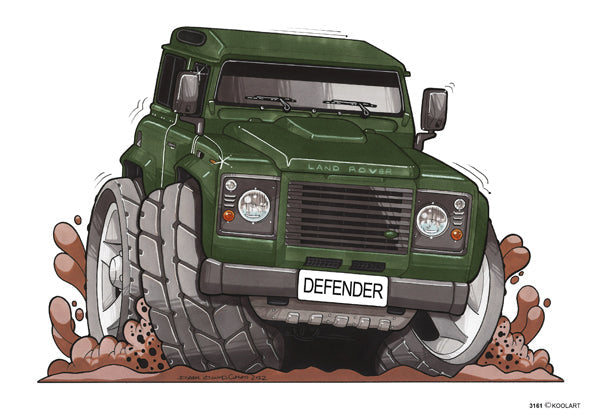 Land Rover Defender Green (SKU3161)