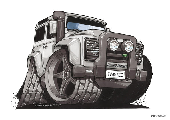 Land Rover Defender Twisted Silver (SKU3166)