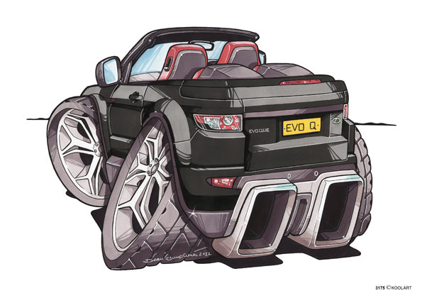 Range Rover Evoque Convertible Black (SKU3175)