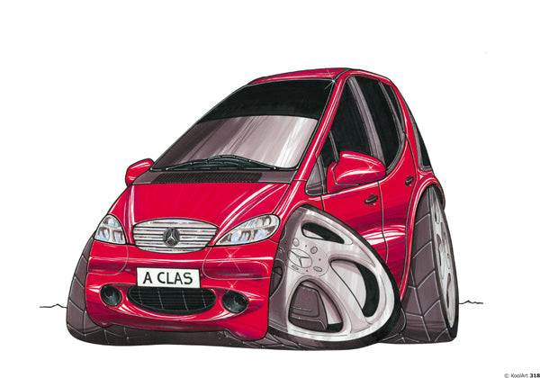 Mercedes A Class Red (SKU318)