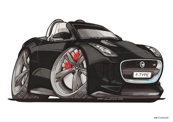 Jaguar F-Type Black (SKU3197)