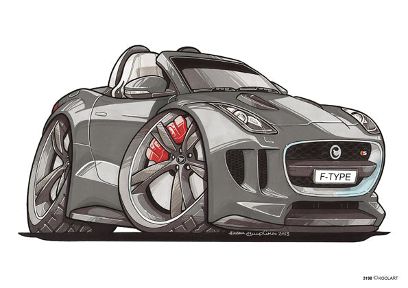 Jaguar F-Type Silver (SKU3198)