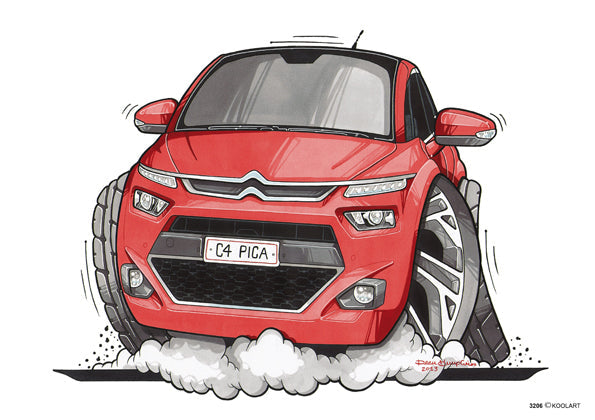 Citroen C4 Picasso Red (SKU3206)