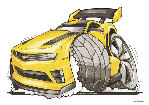 Chevrolet Camaro Bumblebee Yellow (SKU3236)