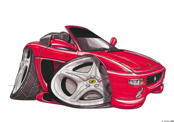 Ferrari 355 Spyder Red (SKU323)