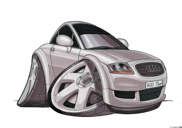 Audi TT Coupe Silver (SKU326)