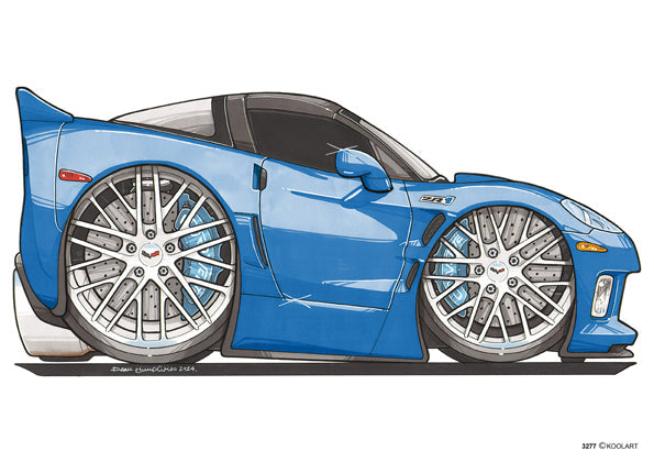 Chevrolet Corvette Zr1 Blue (SKU3277)