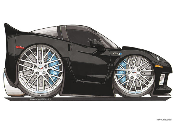 Chevrolet Corvette Zr1 Black (SKU3279)