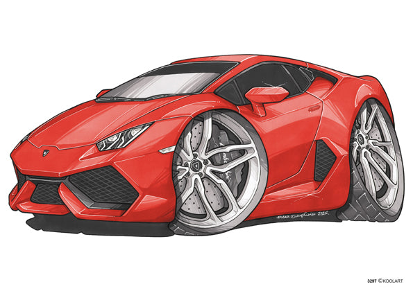 Lamborghini Huracan Red (SKU3297)
