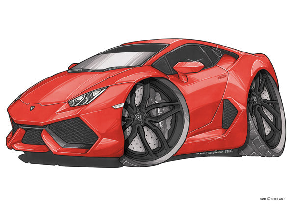 Lamborghini Huracan Red (SKU3298)