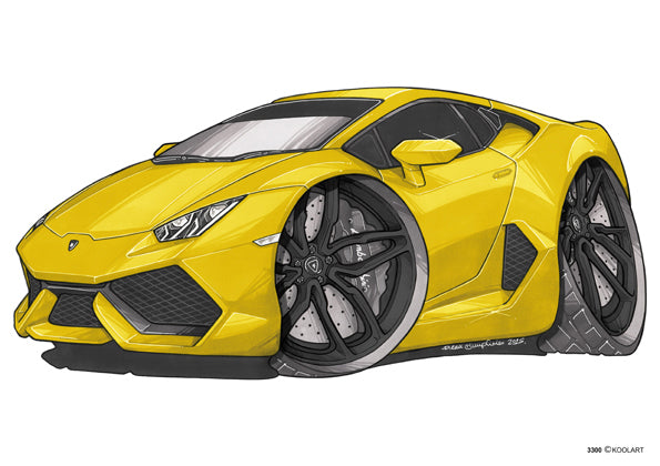 Lamborghini Huracan Yellow (SKU3300)