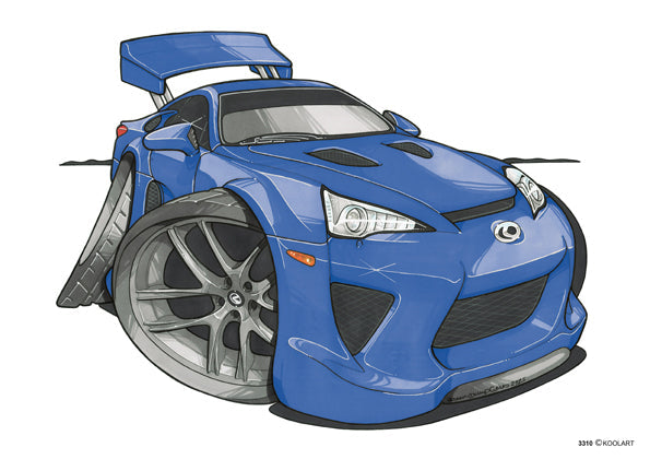 Lexus Lfa Blue (SKU3310)