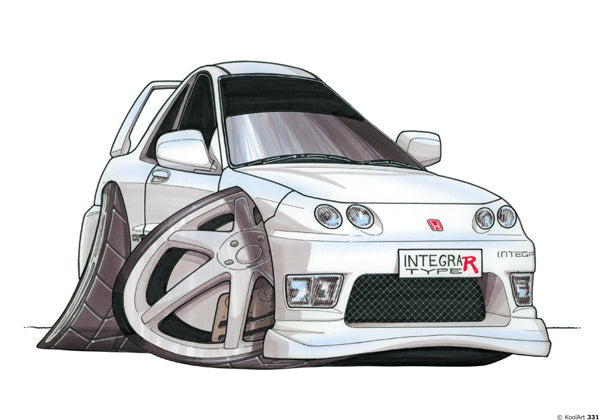 Honda Integra Type R White (SKU331)
