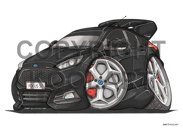 Ford Focus ST Black (SKU3330)
