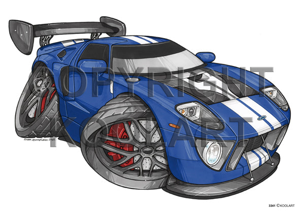 Ford GT Blue (SKU3341)