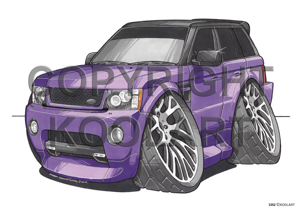 Range Rover Sport Purple (SKU3352)