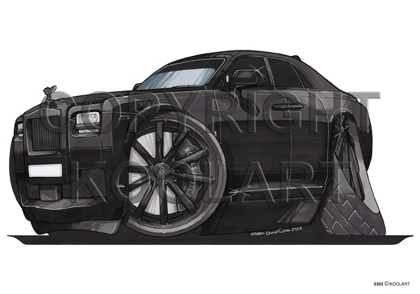 Rolls Royce Ghost Black (SKU3353)