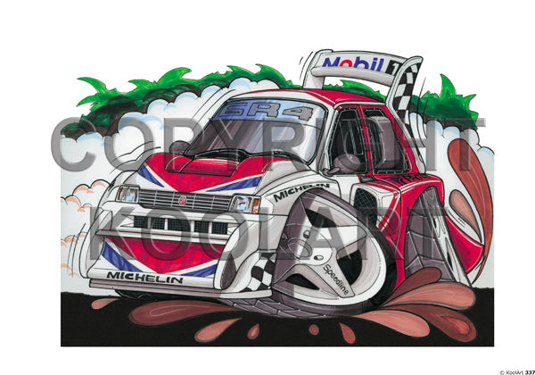 Austin Rover MG Metro 6R4 Mobil Livery (SKU337)