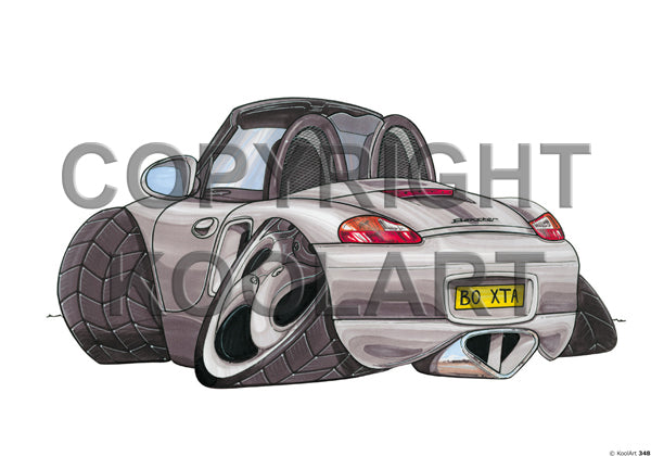 Porsche Boxter Silver (SKU348)