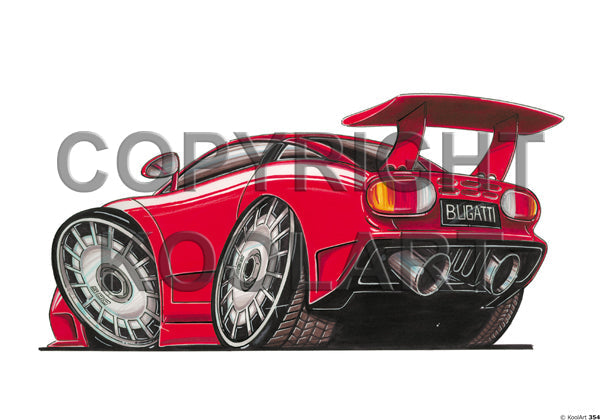 Bugatti BB110 Red (SKU354)