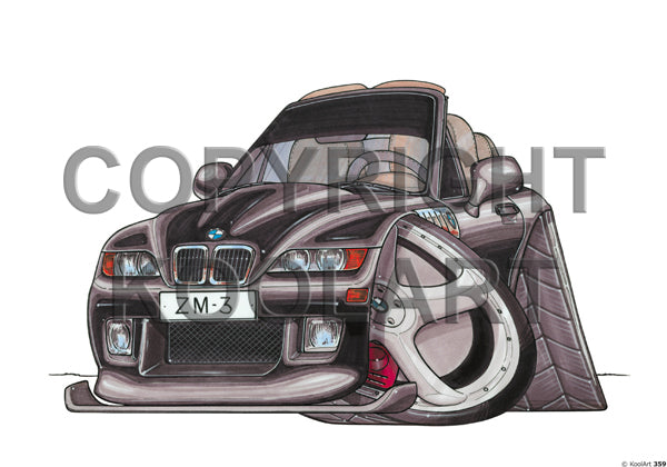 BMW Z3 M Roadster Black (SKU359)
