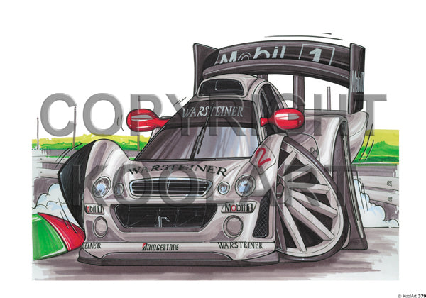 Mercedes CLK - LM Mobil/Warsteiner Livery (SKU379)