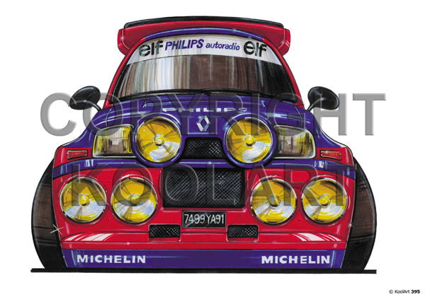 Renault Gordini Turbo 2 Philips Livery (SKU395)