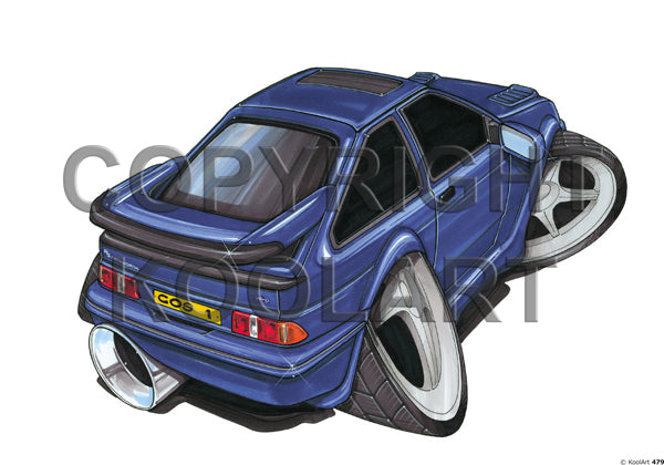 Ford RS500 Cosworth Blue (SKU479)