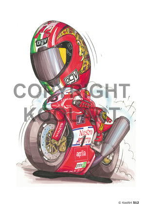 Aprilla RSV 250 (Rossi) Nastro Azzuro Livery (SKU512)