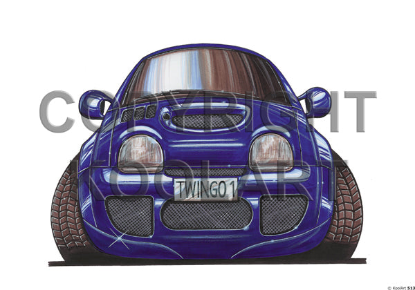 Renault Twingo Blue (SKU513)