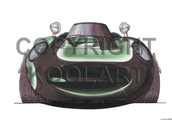 Jaguar XK13 Green (SKU517)