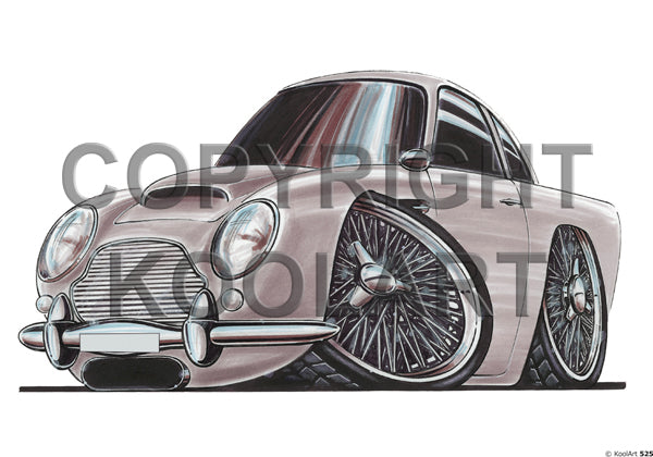 Aston Martin DB5 Silver (SKU525)