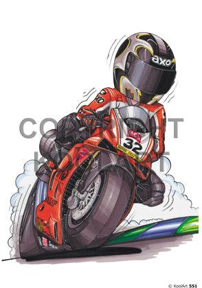 Ducati WSB (T Bayliss) Orange (SKU551)