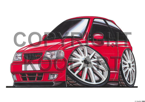 Seat Ibiza GTi 16V Red (SKU560)