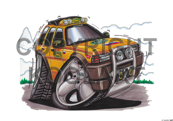 Land Rover Discovery Camel Trophy Livery (SKU567)