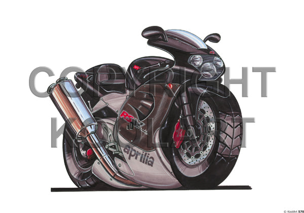 Aprilla RSV Mille Light/Dark Grey (SKU570)