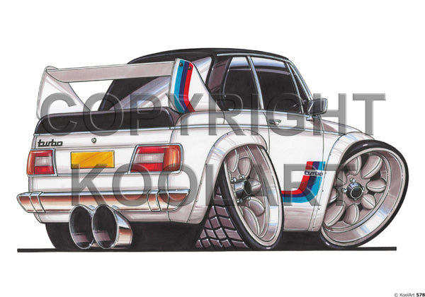 BMW 2002 Turbo White/Martini Livery (SKU578)