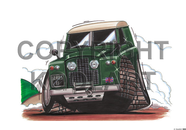 Land Rover Series II Green (SKU583)