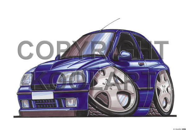 Renault Clio 16V Blue (SKU656)
