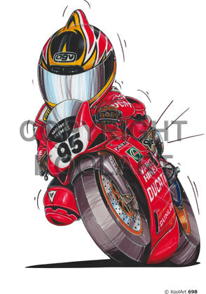 Ducati 998 (A Gobart) Red (SKU698)