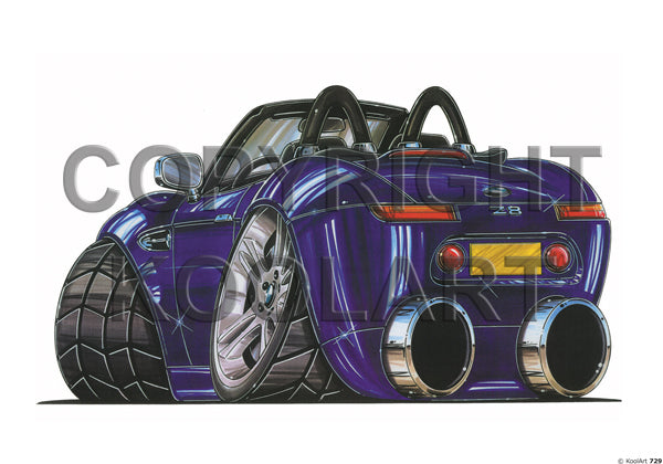 BMW Z8 Blue (SKU729)