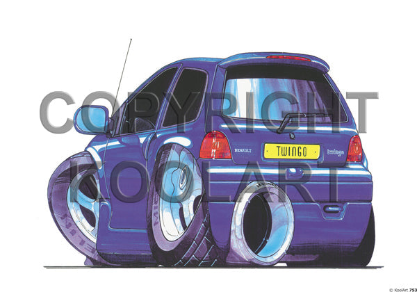 Renault Twingo Blue (SKU753)