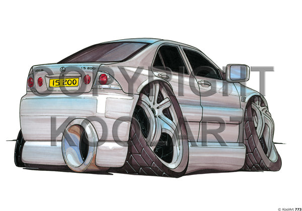 Lexus IS200 Silver (SKU773)