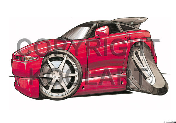 Alfa Romeo Coupe Red (SKU783)