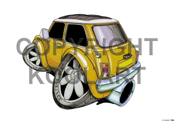 Mini Cooper Gold (SKU786)