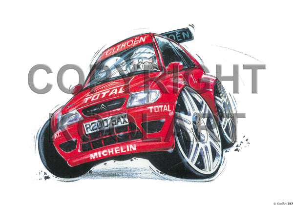 Citroen Saxo Rally Red (SKU787)