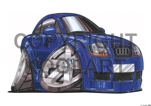 Audi TT Blue (SKU799)